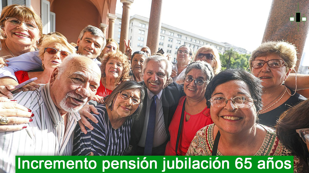 Incremento pensión jubilación después 65 años